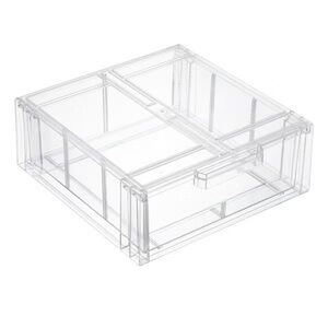 The Container Store Clearline Stackable Shirt & Accessory Drawer
